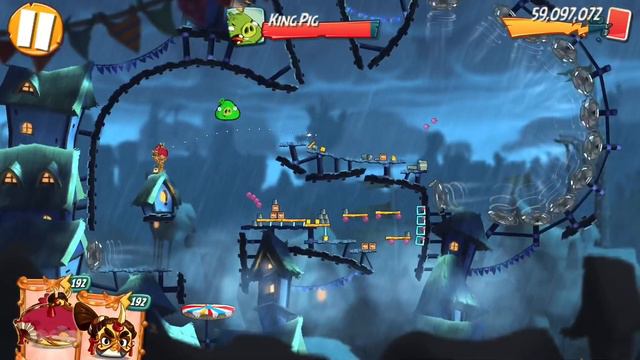 Angry Birds 2-King Pig Panic with BUBBLE | The Dark Gaming смотреть онлайн