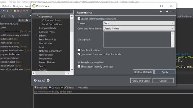 Change Theme to Dark without plugin In Eclipse and Spring Tool Suite(Easiest Way- 2021) смотреть онлайн