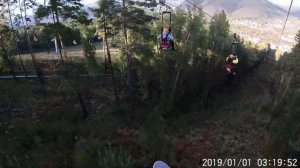 Аттракцион «Зипрайдер» Красноярск, Бобровый лог