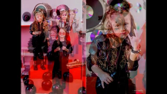 Little Model. Цветные фильтры для вспышки. Фотосессия в стиле Рок Звезд. Идеи для фото. смотреть онлайн