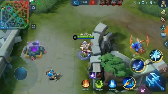 Zilong !! Challenge 100 kills 1 vs 5 ai mode custom classic - MOBILE LEGENDS смотреть онлайн