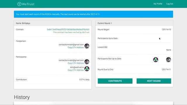 WeTrust MVP Tutorial смотреть онлайн