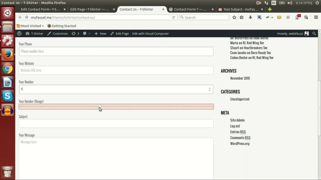 How to use Contact Form 7 in WordPress Like Pro in 2016 | Part 3 of 4 смотреть онлайн