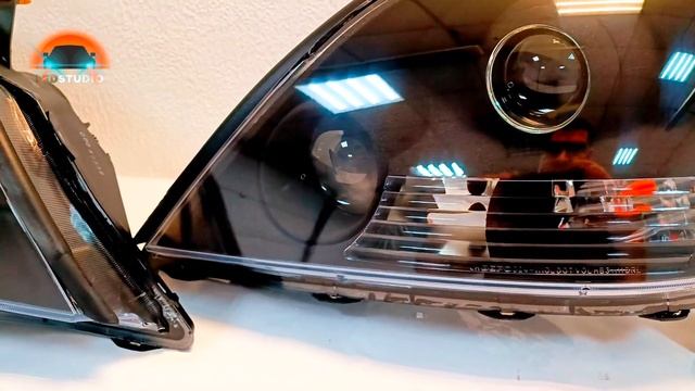 Lexus GX 470 модернизация и тюнинг фар смотреть онлайн