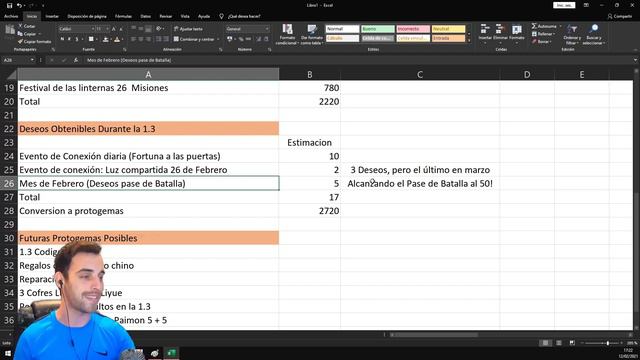Total PROTOGEMAS F2P Febrero!! +4800 Protogemas & + 17 Deseos - Genshin Impact Español смотреть онлайн