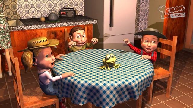 Froggy Froggy - Song For Kids | Zenon The Farmer Nursery Rhymes