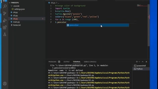 006 How Change Background color||Complete Python Turtle ||(From Beginner to Advanced) смотреть онлайн