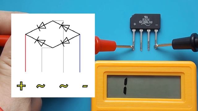 Как проверить диодный мост мультиметром