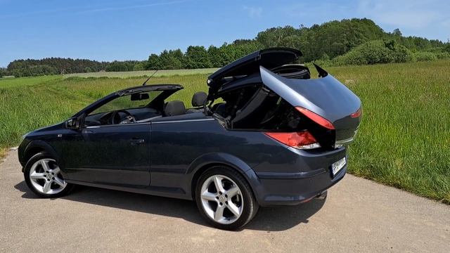 Astra H TwinTop - otwieranie dachu z pilota смотреть онлайн