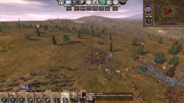 THE SWAN KNIGHT'S SACRIFICE! Third Age Total War: Divide & Conquer - Dol Amroth Campaign #10 смотреть онлайн