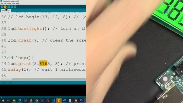 Using HT1621 6 Digits Seven Segment LCD Display | Lesson 103: Arduino Step By Step Course смотреть онлайн