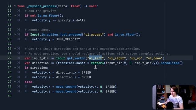 Tutorial: First Person Movement In Godot 4 смотреть онлайн