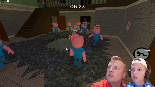 ЗЛАЯ СВИНКА против 100 ИГРОКОВ в ROBLOX!!! Как ВЫБРАТЬСЯ из ДОМА от Игорюшины ИгрУши смотреть онлайн