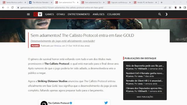MODO FOTO GOW RAGNARÖK, THE WITCHER REMAKE,THE CALLSITO PROTOCOL, SONIC FRONTIERS E RE4 REMAKE смотреть онлайн
