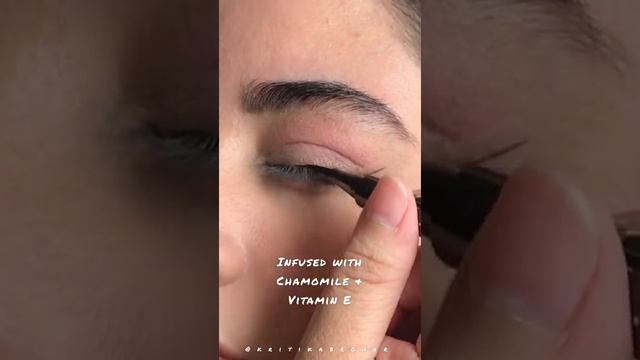 How to: Simple Winged Eyeliner ft. Lotus Proedit Eyeliner REVIEW | Kritika Beohar смотреть онлайн