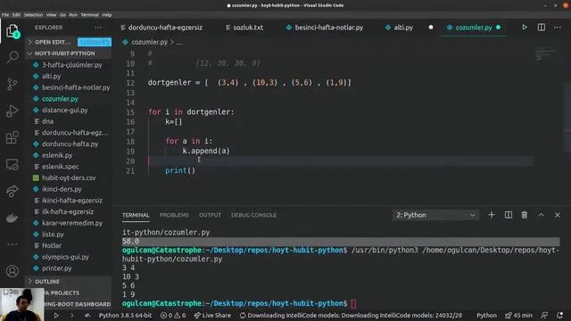 HOYT-HUBIT Python 18:30 Dersi - Ders 6 смотреть онлайн