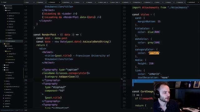React Project UI Updates (P4D11) - Live Coding with Jesse смотреть онлайн