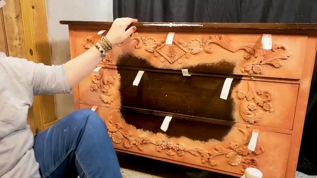 How to use paint iod molds & decoupage on furniture to sell смотреть онлайн
