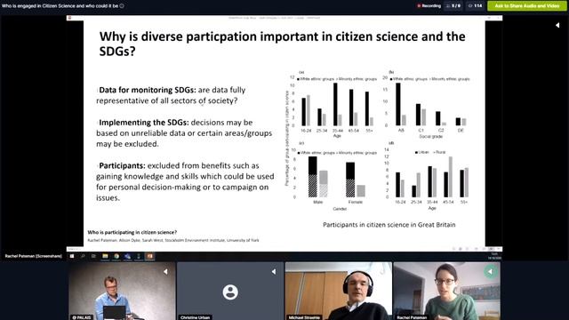 Session #2 Who is engaged in Citizen Science – and who could or should be? смотреть онлайн