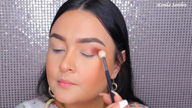 MAQUILLAJE SOCIAL CON GLITTER PRINCIPIANTES PASO A PASO | Monika Sanchez смотреть онлайн