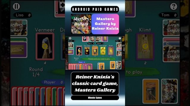 Sale Now | Masters Gallery by Reiner Knizia #androidgames смотреть онлайн