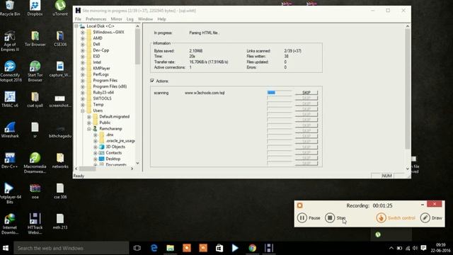 HTTrack Website downloader смотреть онлайн