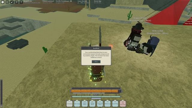 deepwoken enchant weapon soulbound failed? смотреть онлайн