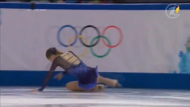 Падение Юлии Липницкой СОЧИ 2014 смотреть онлайн