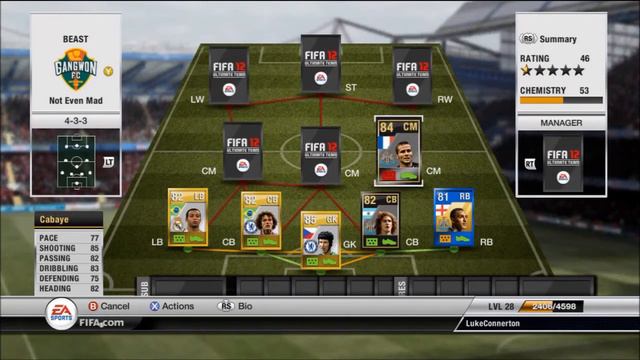 FIFA 12 - Squad Builder - Hybrid BPL Brazilian Ft IF's + TOTY (FUT Gameplay Commentery) смотреть онлайн