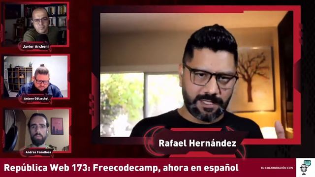 República web 173: Freecodecamp, ahora en español con Rafael Hernandez смотреть онлайн