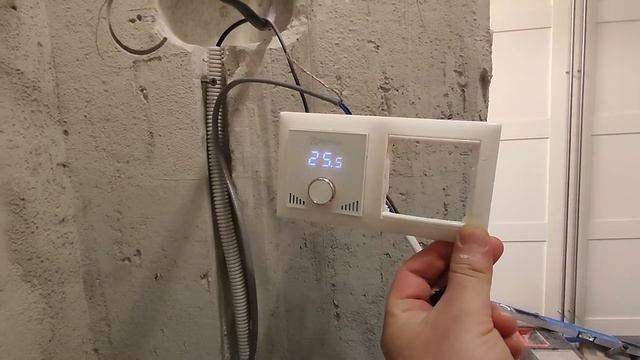 Тест электрического пола и реле управления Electrolux Thermotronic Smart ets-16 смотреть онлайн
