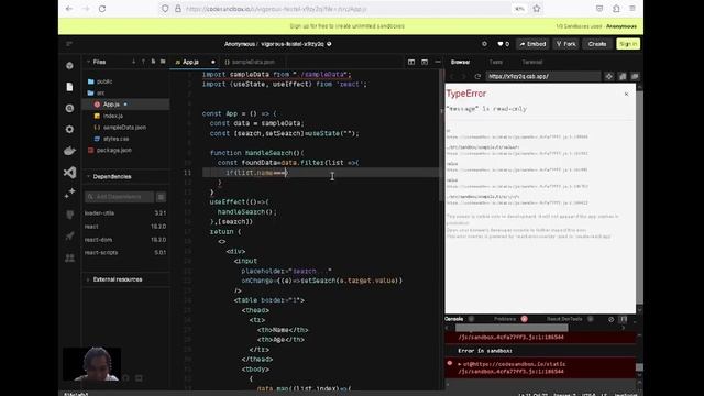 How to make a search function in React JS смотреть онлайн