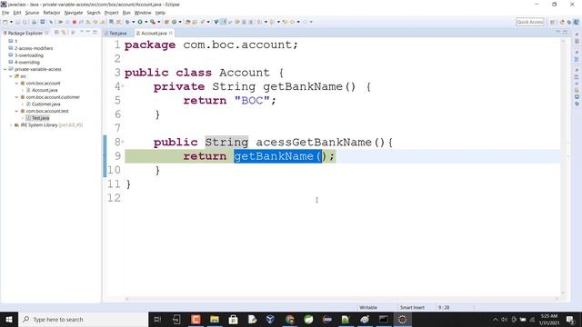 46 - OOP Part 10 - Accessing Private Methods смотреть онлайн
