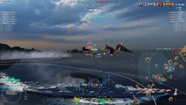 World of Warships Public Test 0.10.4 Cristoforo Colombo first play смотреть онлайн