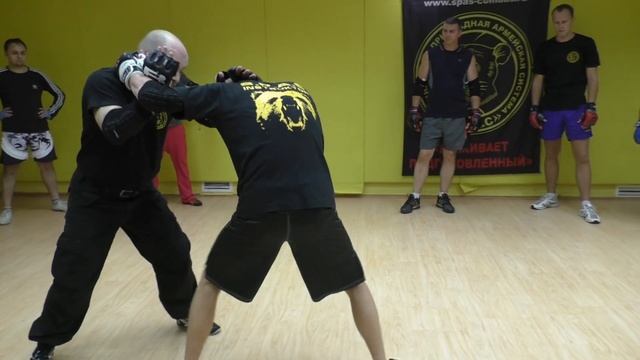Ладонь, локоть - пресечение захватов. Клуб S.P.A.S. смотреть онлайн