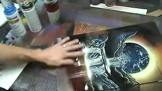 Рисуем баллончиками.mp4 смотреть онлайн