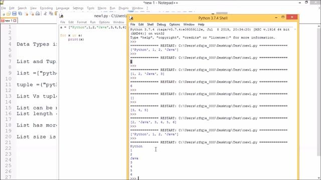 #08 Python Data Types || List and Tuples смотреть онлайн
