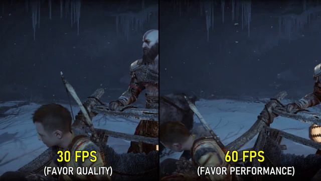 God Of War Ragnarok | PS5 | Quality (30 FPS) Vs Performance (60 FPS) | Graphics Comparison