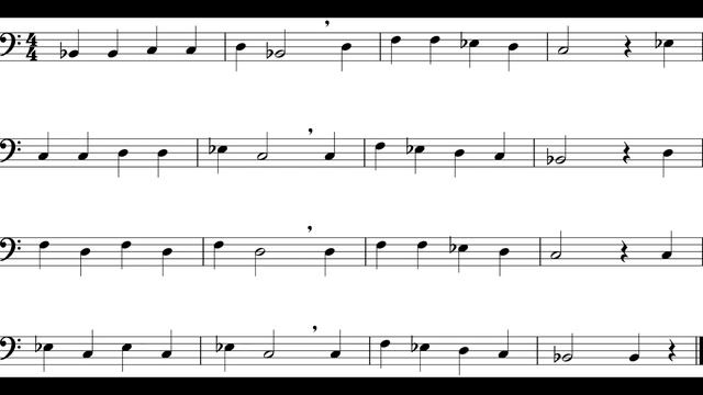 The Dreidel Song (Instrumental) Trombone *120* смотреть онлайн