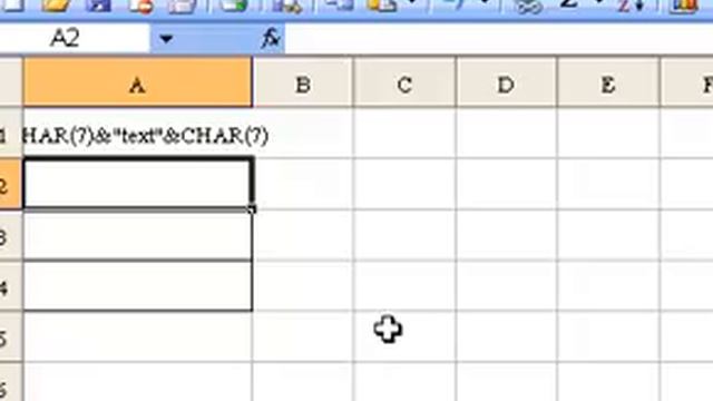 Microsoft Office Excel 2003 Clean Function смотреть онлайн