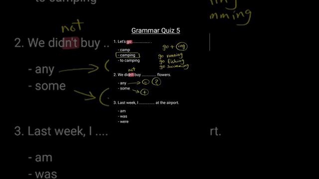 Grammar Quiz 5 смотреть онлайн
