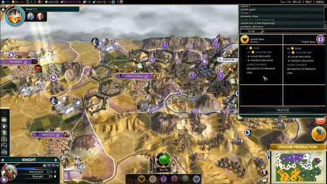 MP 050 Part 7/7: Rome (Civilization V Brave New World 3vs3 Teamer) Gameplay/Commentary смотреть онлайн