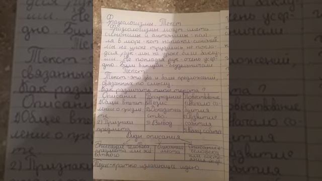 Фразеологизмы.Текст и виды текста смотреть онлайн