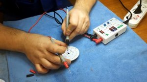 Ремонт светодиодной платы , пайка светодиодов.