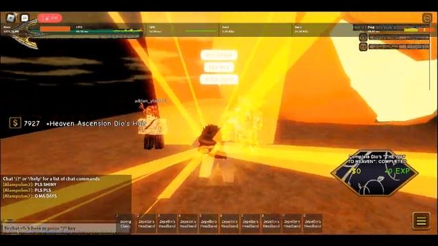 ROBLOX YBA (GETTING MIRAGE OF PHANTOMS TWOH SHINY) [YBA] смотреть онлайн
