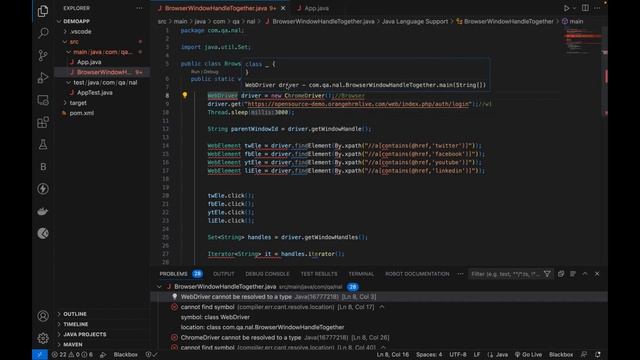 Setup Maven Java Project in Visual Studio Code || Run & Debug in VSC смотреть онлайн