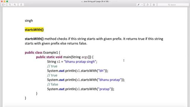 String Class Methods Lecture-4 смотреть онлайн