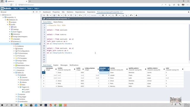 Como ver las combinaciones de ambos lados FULL JOIN PostgreSQL #42 смотреть онлайн