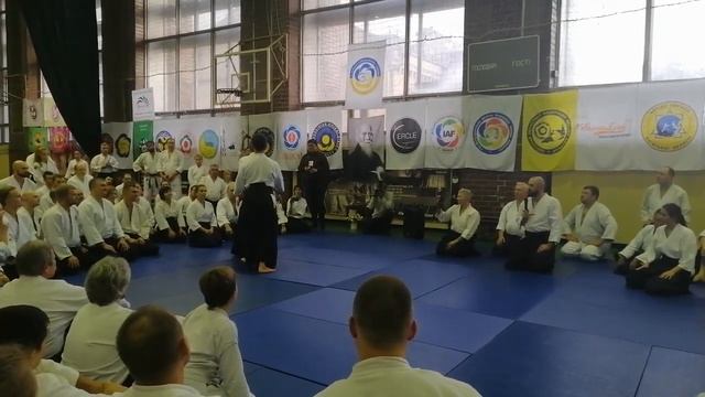 Aikido Christian Tissier Seminar Kiev 30.11-01.12.2019 part 7(Кам"янське) смотреть онлайн