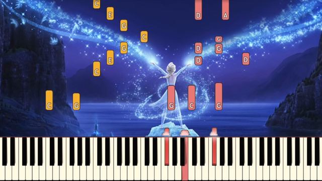 Show Yourself (Idina Menzel) - Frozen 2 | Piano Tutorial (Synthesia)